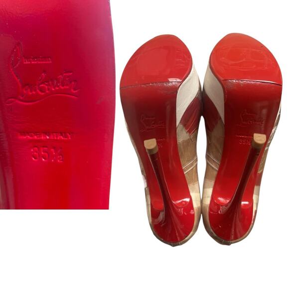 AUTHENTIC RARE CHRISTIAN LOUBOUTIN‎ 150 FETISH ULTRA HIGH PUMPS HEELS US 5/35.5 - Picture 8 of 8